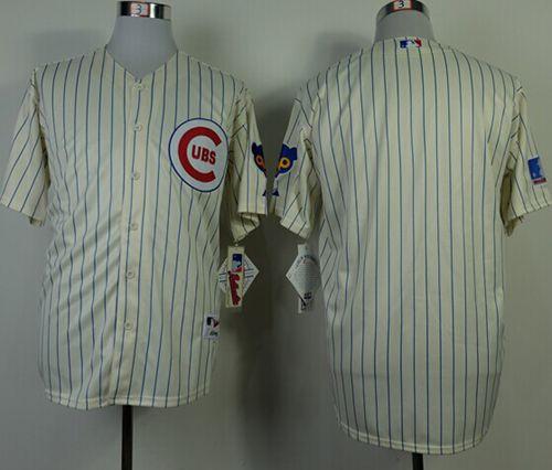 Cubs Blank Cream 1969 Turn Back The Clock Stitched MLB Jersey - Click Image to Close